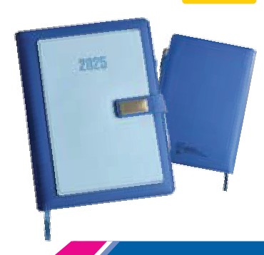 [D27-13] Blue Diary with Closure